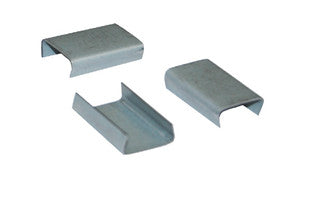 Grapas abiertas de enganche de acero para fleje de uso estándar de 5/8", 2,500 por caja