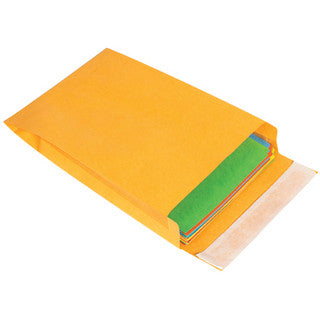 Sobres Kraft expandibles Self-Seal de 10" x 12" x 2", paquete de 100