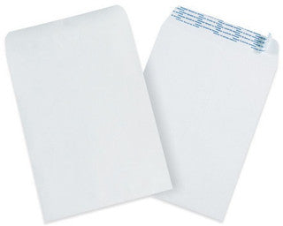 Sobres blancos Self-Seal de 12" x 15 1/2", paquete de 500