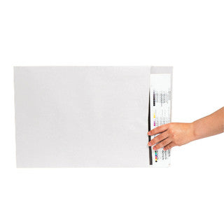 Sobres blancos jumbo de 22" x 27", paquete de 100